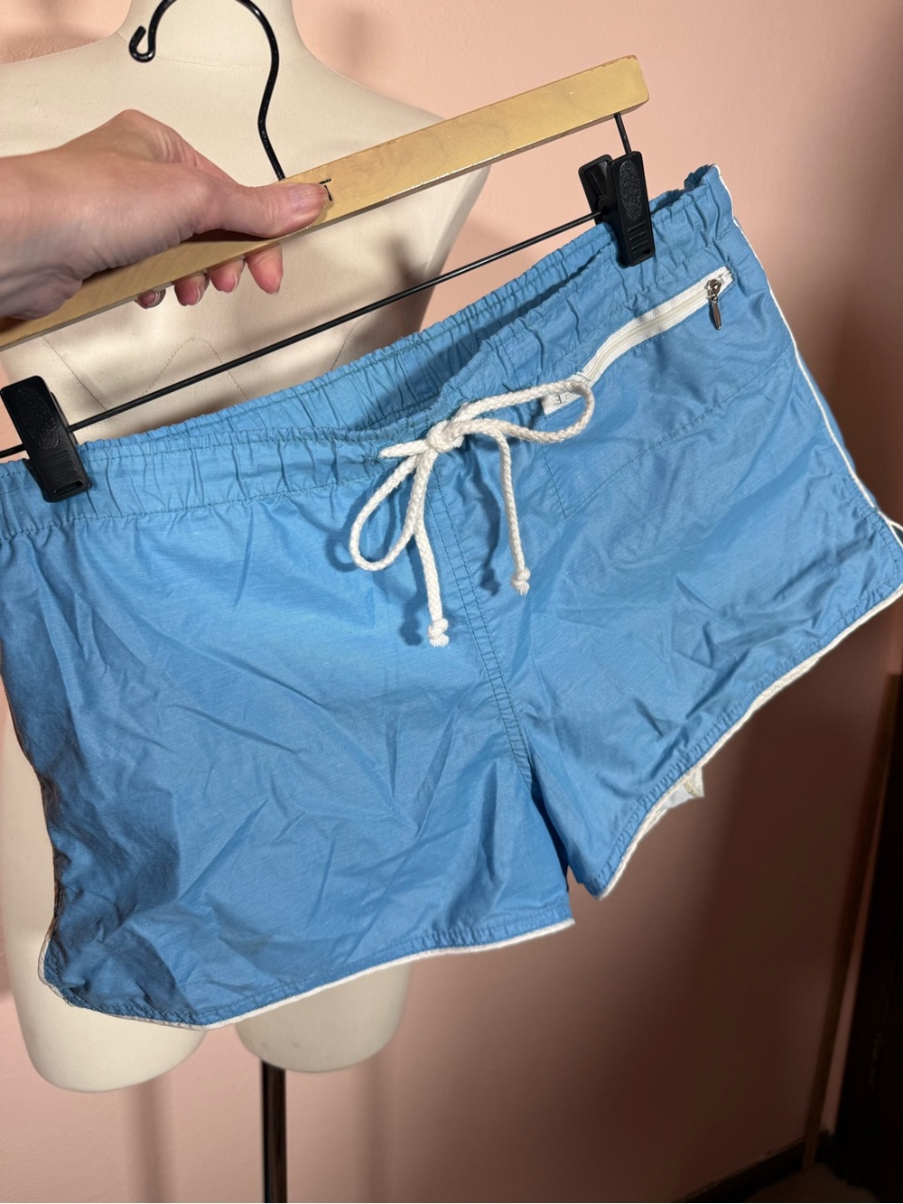 Vintage Jantzen 1960's dandy blue swim trunks short shorts playboy size small 34